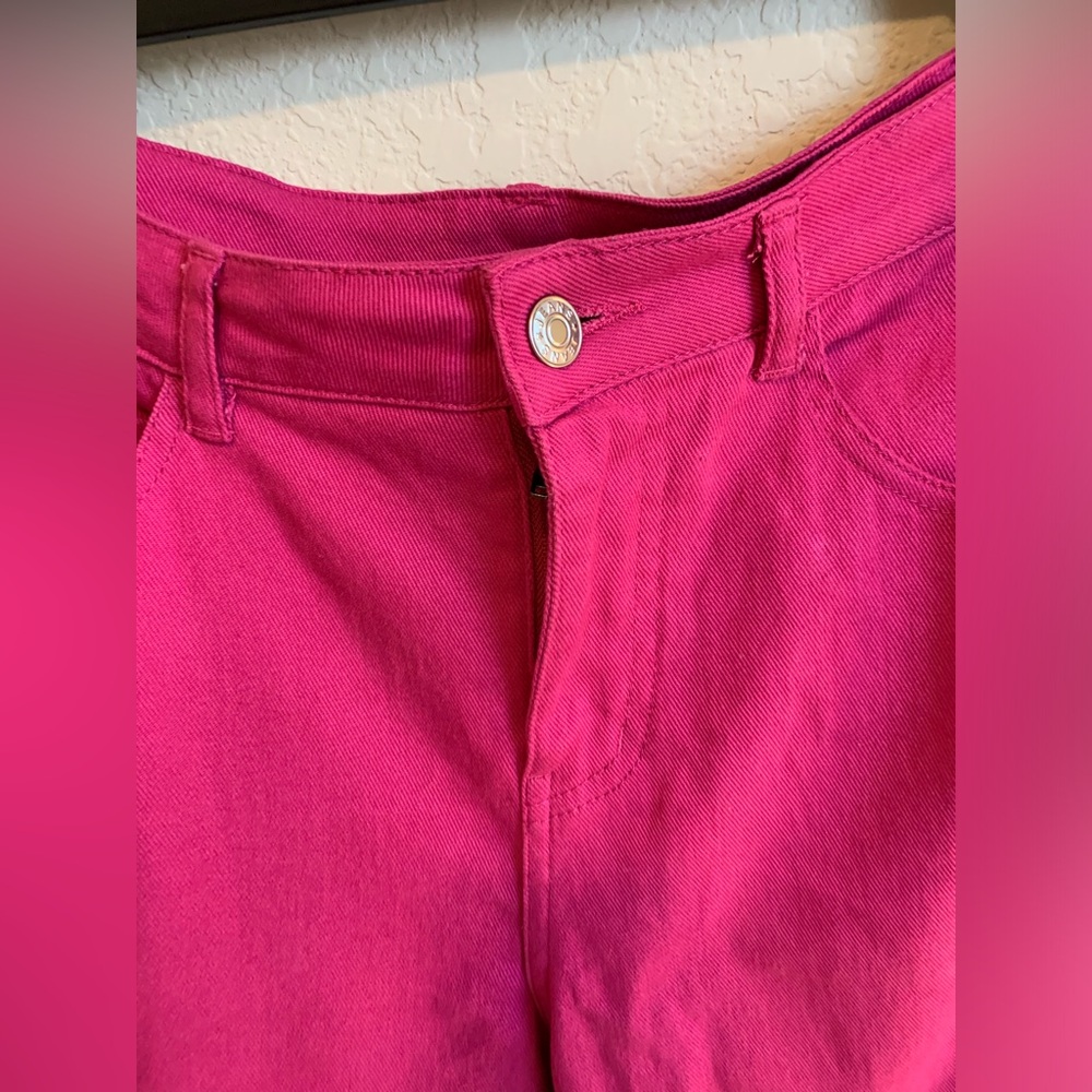 entro Hot Pink Wide-Leg Pants - Picture 3 of 13